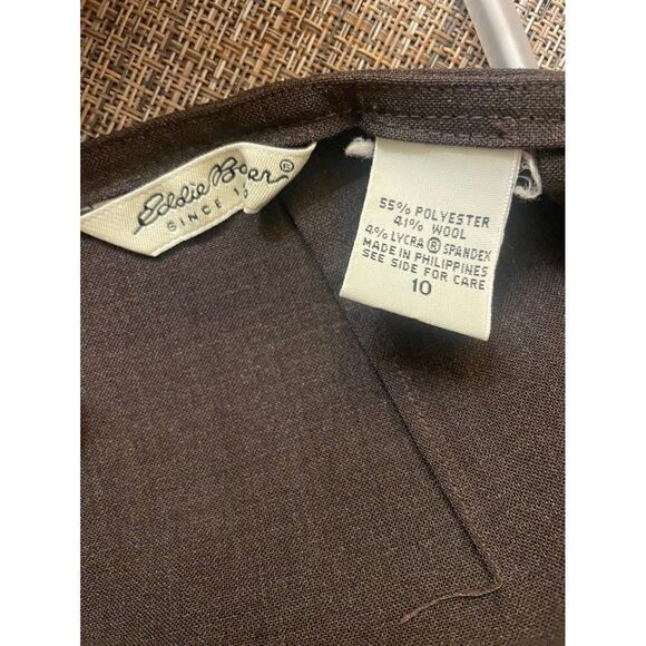 Eddie Bauer Women’s Wool Blend Midi Stretch Skirt 10 - Picture 2 of 5